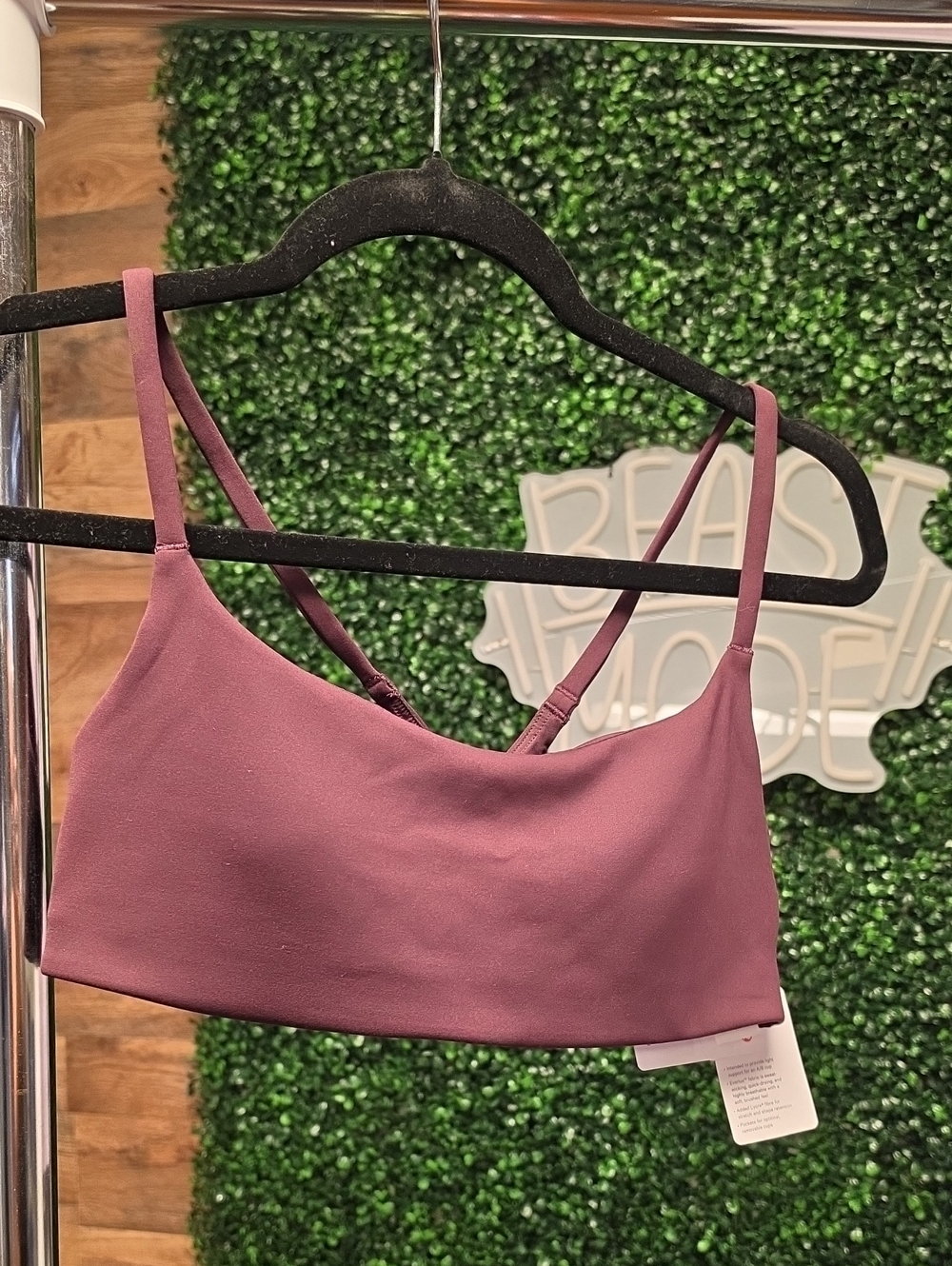 NWT - Lululemon Wunder Train Strappy Racer Bra A/B - BLPM